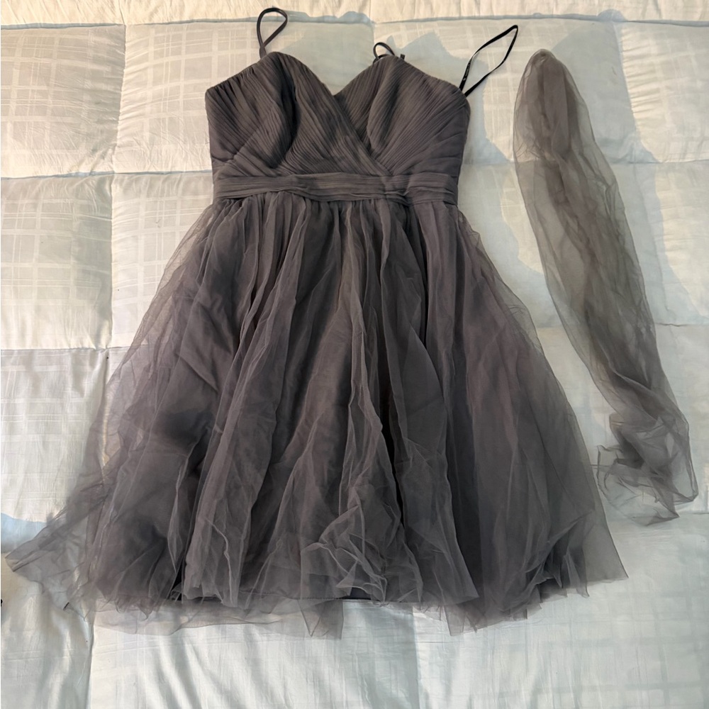 SORELLA VITA Charcoal Mini Dress